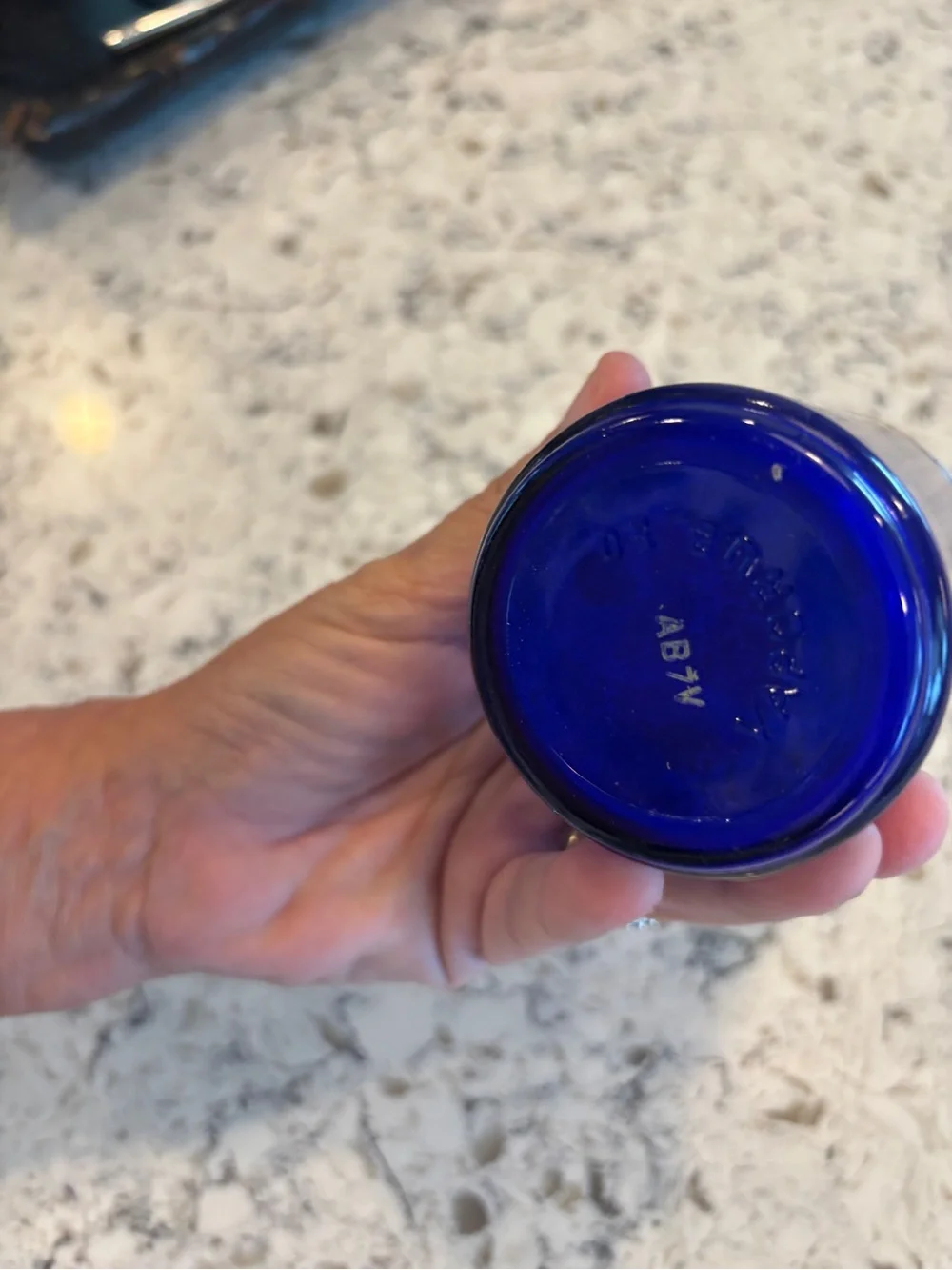 Vicks VapoRub Soothing Steam Rub blue bottle